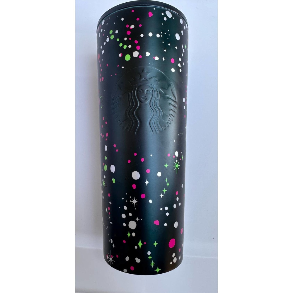 Starbucks Venti Polka Dot Christmas 2021 Steel Tumb